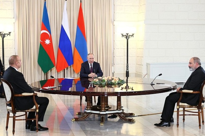 Azerbaijan, Armenia agree to work toward peace treaty- statement