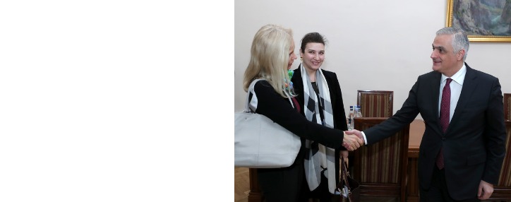 Armenian deputy prime minister and DEG vice president discussed energy efficiency and high tech projects