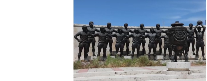 Գողացվել են «Արարատ 73»–ի լեգենդար ֆուտբոլիստների արձանները (ՎԻԴԵՈ)