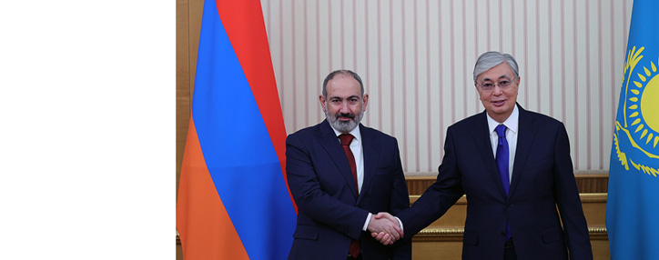 Փաշինյանը և Տոկաևը հեռախոսազրույց են ունեցել. քննարկվել են տարածաշրջանային օրակարգի հարցեր