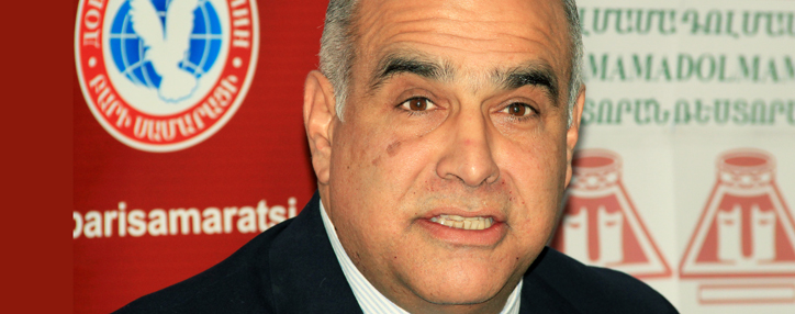 Raffi Hovhanesian running for presidency as alternative to current government Raffi Hovhanesian running for presidency as alternative to current government