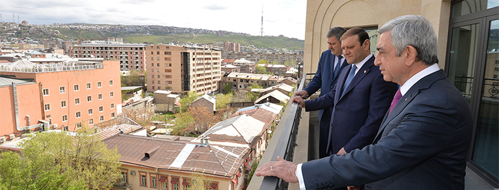 The Alexander hotel complex opened in Yerevan