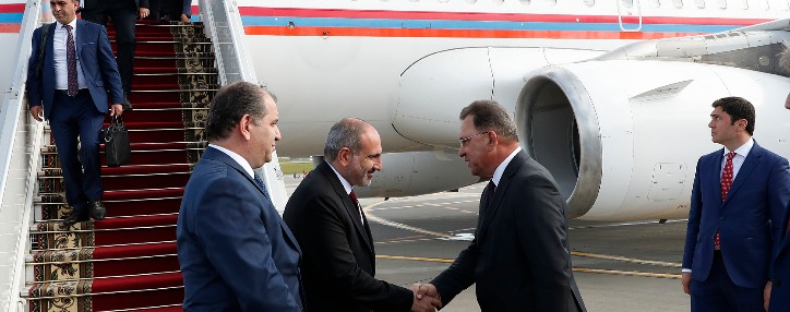 Премьер Армении прибыл в Беларусь с рабочим визитом