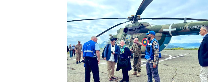 ԵՄ դիտորդական առաքելության ղեկավարը և ԵԽ պաշտպանության և անվտանգության հանձնաժողովի նախագահը կայցելեն Լաչինի միջանցք (ՖՈՏՈ)