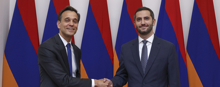 Vice Speaker of the National Assembly of Armenia discusses regional security issues with US Deputy Assistant Secretary of State Vice Speaker of the National Assembly of Armenia discusses regional security issues with US Deputy Assistant Secretary of State