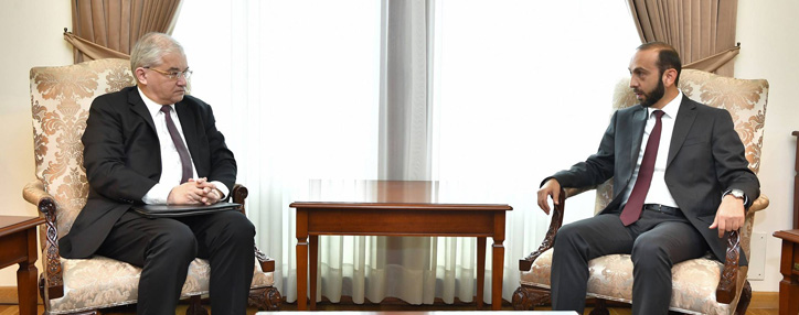 Мирзоян и Ховаев обсудили урегулирование карабахского конфликта и возвращение армянских военнопленных из Азербайджана
