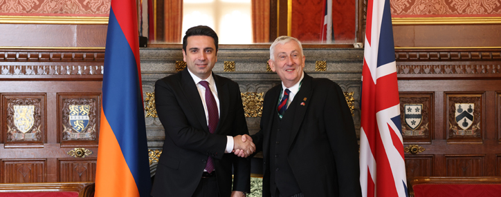 Ален Симонян заявил о заинтересованности Армении в подписании расширенного всеобъемлющего соглашения с Великобританией в сжатые сроки