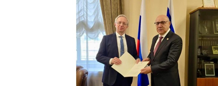 New Armenian Ambassador to Russia submits credentials, discusses bilateral relations New Armenian Ambassador to Russia submits credentials, discusses bilateral relations