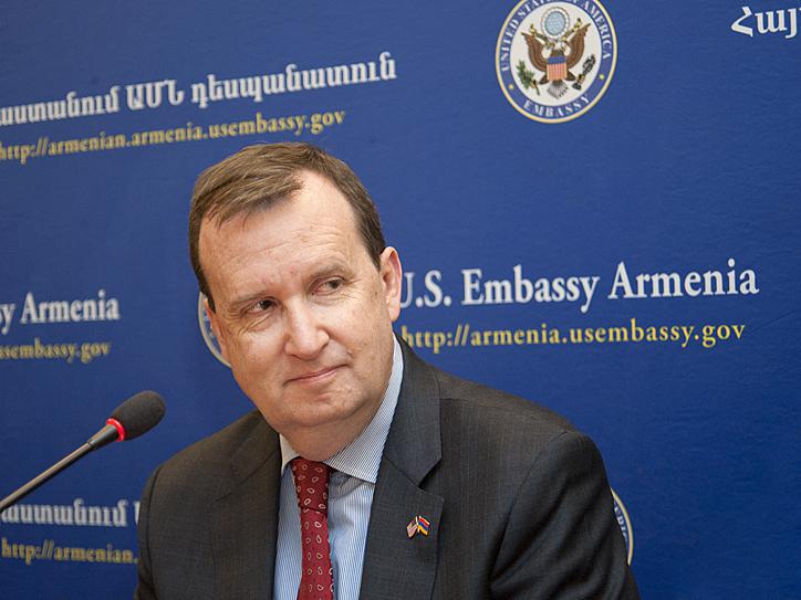 Lasting resolution to Karabakh conflict by force is impossible, US ambassador says