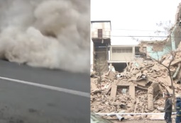 Հրապարակվել են այսօր Երևանում գործարանի շենքի փլուզման կադրերը (ՎԻԴԵՈ)