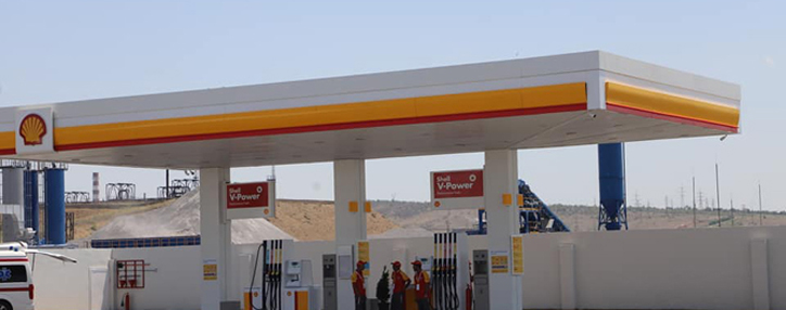 Первая бензозаправочная станция Shell открылась в Ереване