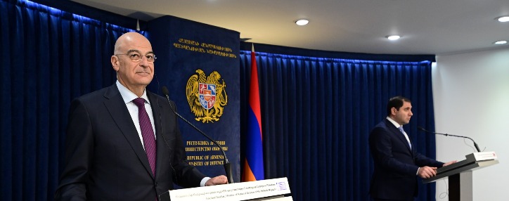 Greece and Armenia have potential to develop successful cooperation in innovative defense research Greece and Armenia have potential to develop successful cooperation in innovative defense research