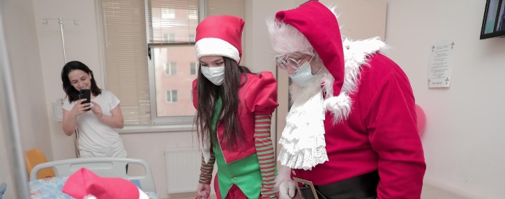 GeoProMining организовала праздник для детей, проходящих лечение в Гематологическом центре им. Йоляна (ФОТО)