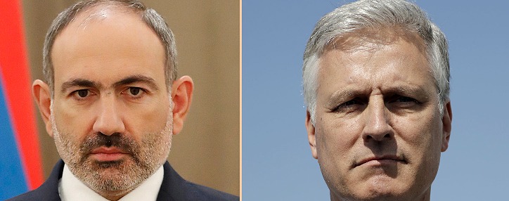 Пашинян - советнику Трампа: Турция поддерживает Азербайджан в нарушении соглашения о прекращении огня