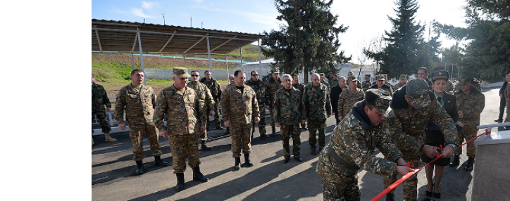 Президенты Армении и Арцаха ознакомились с новым вооружением армянского производства