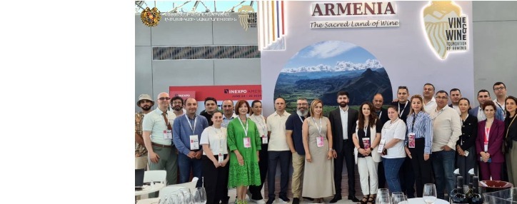 Armenian wines presented at Vinexpo New York 2024