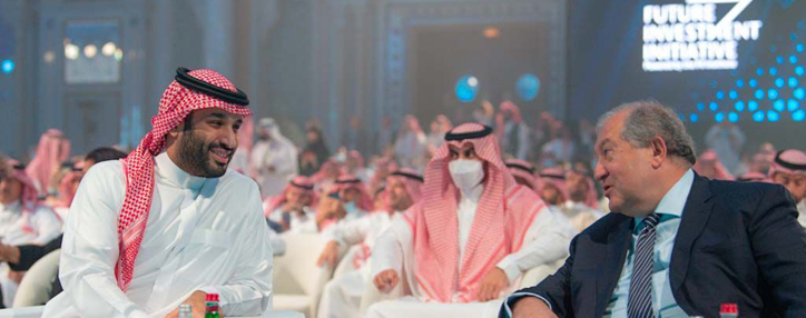 Президент Армении обсудил с наследным принцем Саудовской Аравии необходимость развития отношений между двумя странами