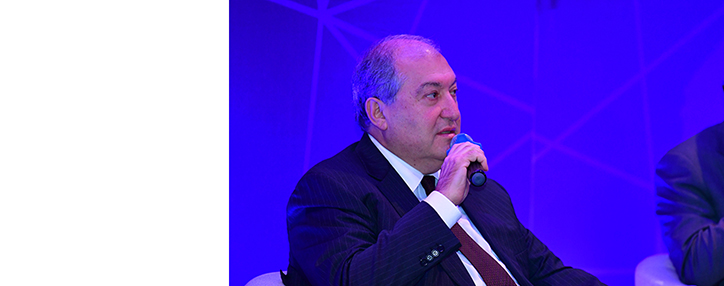 ՀՀ նախագահ. ղարաբաղյան հակամարտությունը չի խանգարում Հայաստանին զարգանալ