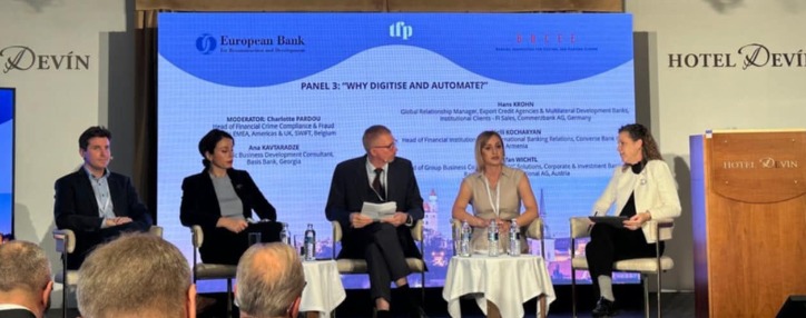 Նելլի Քոչարյանը ներկայացրել է միջազգային փոխանցումների գործընթացի թվայնացման՝ Կոնվերս Բանկի փորձը Նելլի Քոչարյանը ներկայացրել է միջազգային փոխանցումների գործընթացի թվայնացման՝ Կոնվերս Բանկի փորձը