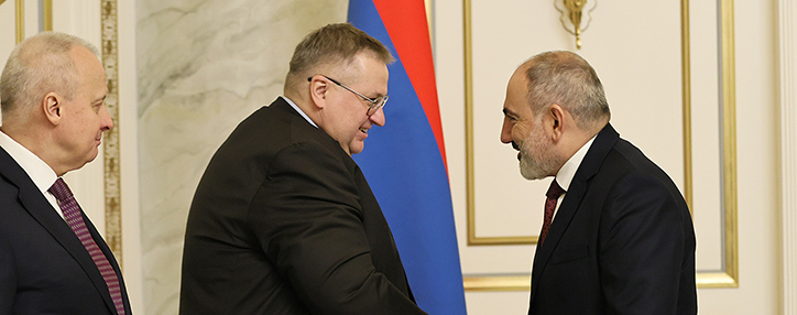 Քննարկվել է Հայաստանի և Ռուսաստանի միջև հարաբերությունները. Փաշինյանն ընդունել է Օվերչուկին Քննարկվել է Հայաստանի և Ռուսաստանի միջև հարաբերությունները. Փաշինյանն ընդունել է Օվերչուկին