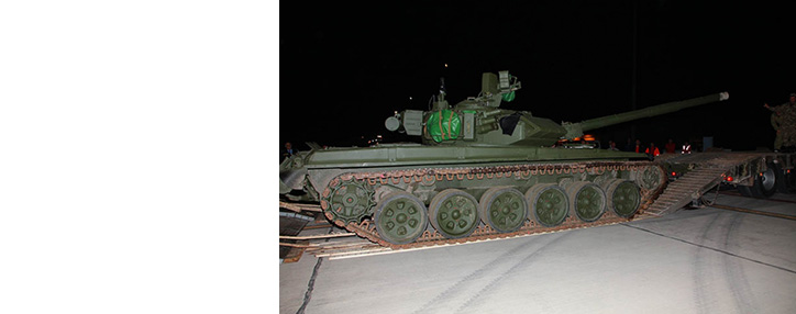 Հայաստան է բերվել Ռուսաստանում բիաթլոնի ժամանակ նվաճված մրցանակային տանկը 