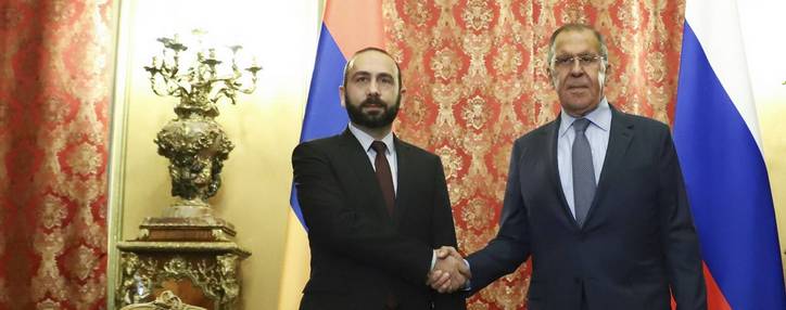 Միրզոյանն ու Լավրովը Մոսկվայում քննարկել են Հայաստանի և Ադրբեջանի միջև սահմանազատման և սահմանային անվտանգության հարցերը (ՎԻԴԵՈ) Միրզոյանն ու Լավրովը Մոսկվայում քննարկել են Հայաստանի և Ադրբեջանի միջև սահմանազատման և սահմանային անվտանգության հարցերը (ՎԻԴԵՈ)
