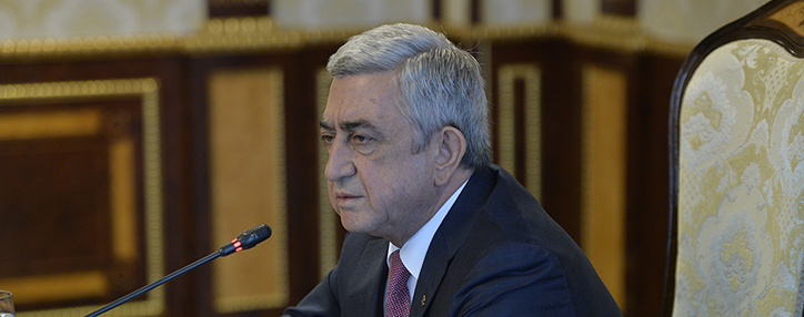 President Sargsyan issues warning to all government agencies 