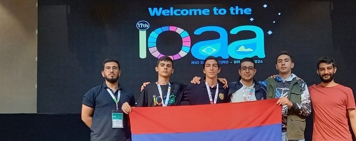 Armenian students win three bronze medals at International Olympiad on Astronomy and Astrophysics Armenian students win three bronze medals at International Olympiad on Astronomy and Astrophysics