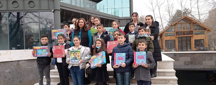 GeoProMining в День книгодарения организовала акцию для молодых книголюбов (ФОТО)