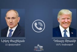 Пашинян заявил Трампу о решающем значении его личных усилий в установлении мира