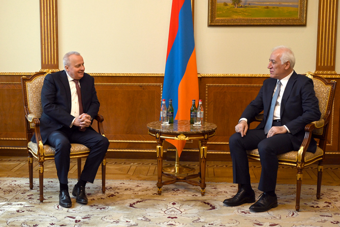 Armenian president, Russian ambassador discussed bilateral agenda