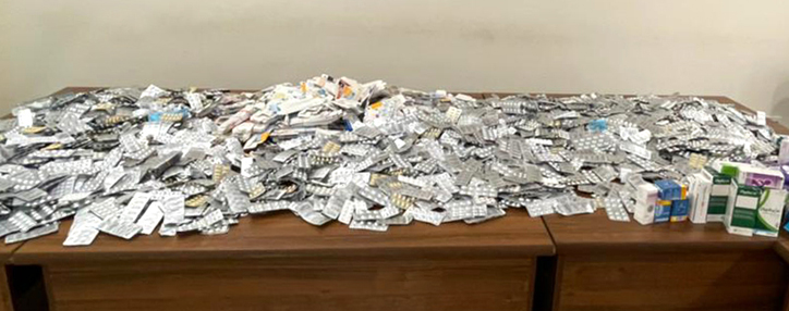 Բագրատաշենի անցակետում բացահայտվել է 34կգ քաշով դեղորայքի և տուփերի անօրինական ներմուծման դեպք (ՎԻԴԵՈ)