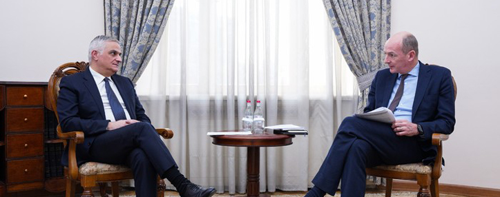 Вице-премьер Армении обсудил с вице-президентом ЕБРР возможные новые направления сотрудничества