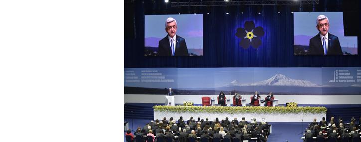 Ցեղասպանությունների ճանաչումն ու դատապարտումը ապագայում դրանց կանխարգելման գործում անգնահատելի դերակատարություն ունեն. ՀՀ նախագահ Ցեղասպանությունների ճանաչումն ու դատապարտումը ապագայում դրանց կանխարգելման գործում անգնահատելի դերակատարություն ունեն. ՀՀ նախագահ