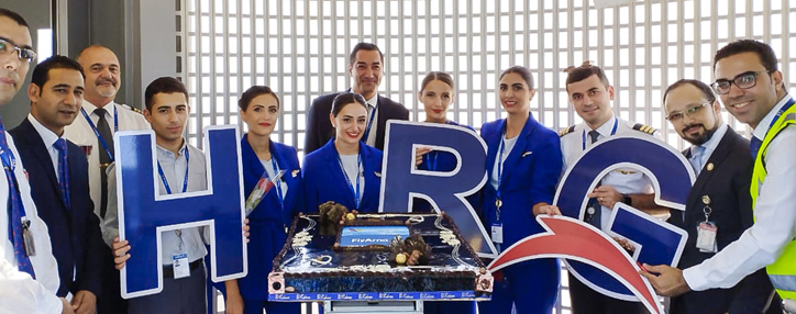 Fly Arna carries out inaugural flight to Egyptian Hurghada Fly Arna carries out inaugural flight to Egyptian Hurghada