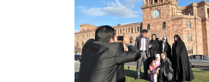 В январе Армению посетили почти 160 тысяч туристов