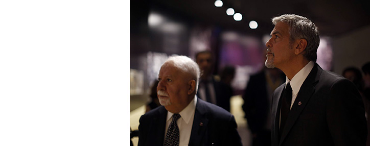 Ջորջ Քլունին և Aurora Prize–ի հավակնորդները ծանոթացել են Հայոց ցեղասպանության թանգարան-ինստիտուտի ցուցադրությանը