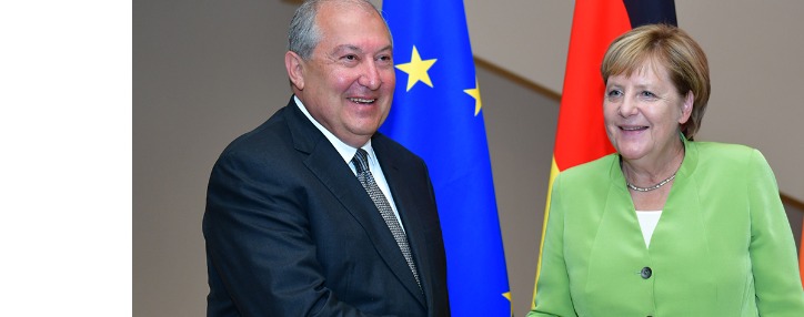 Меркель: потенциал отношений с Арменией не реализован