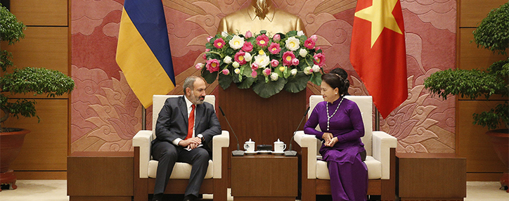Pashinyan invites Vietnam’s National Assembly Speaker to visit Armenia