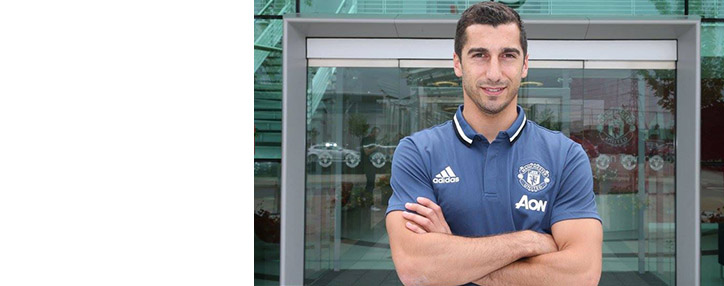 "МЮ" официально представил Мхитаряна в качестве игрока "красных дьяволов"