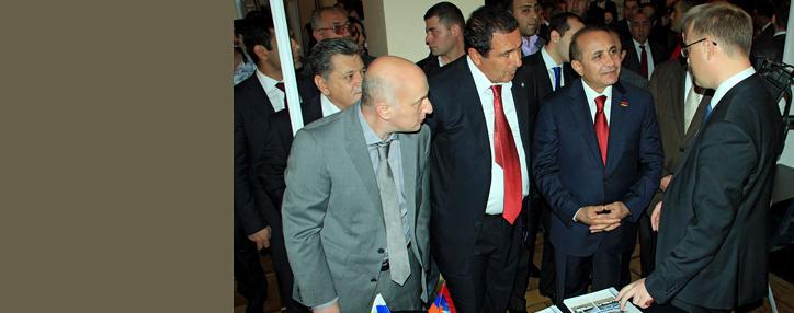 Երևանում մեկնարկել է «EXPO-RUSSIA ARMENIA 2014» միջազգային արդյունաբերական ցուցահանդեսը 