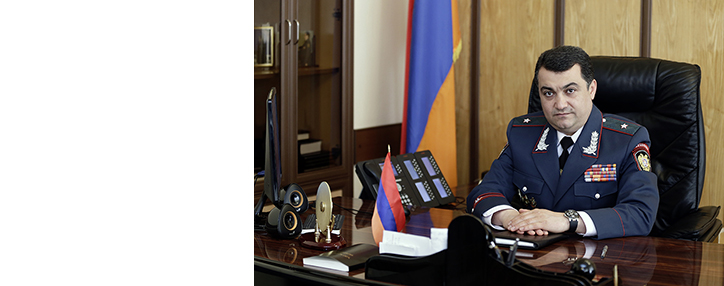 Yerevan police chief fired Yerevan police chief fired