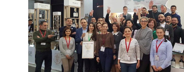 Армянские виноделы вернулись с медалями с выставки ProWein-2018