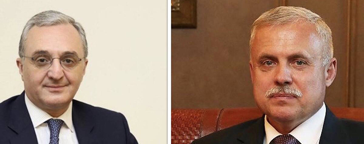 Զոհրաբ Մնացականյանը հեռախոսազրույց է ունեցել ՀԱՊԿ գլխավոր քարտուղար Ստանիսլավ Զասի հետ 