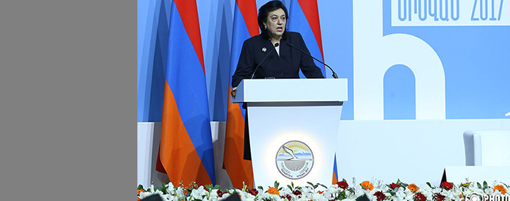 «Հայաստան–Սփյուռք» վեցերորդ համաժողովին մասնակցում է ավելի քան 1800 մասնակից 71 երկրից «Հայաստան–Սփյուռք» վեցերորդ համաժողովին մասնակցում է ավելի քան 1800 մասնակից 71 երկրից