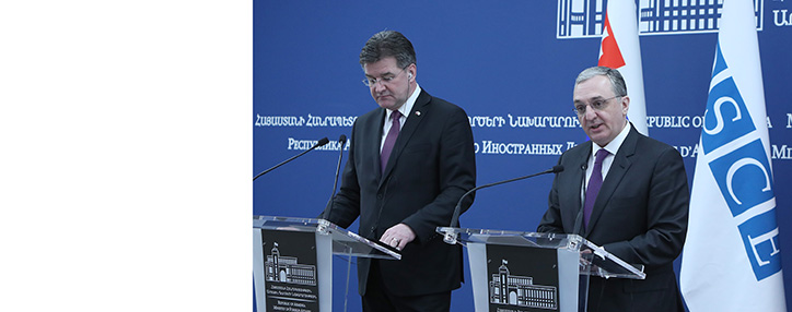 The format of talks on Karabakh should be acceptable to all parties, Lajčák says