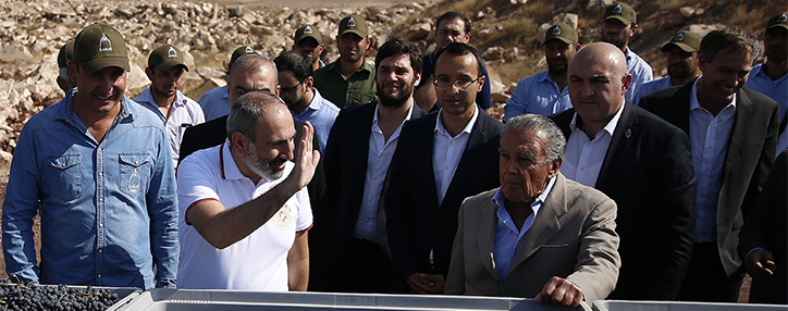 Փաշինյանն Էդուարդո Էռնեկյանի հետ քննարկել է գինեգործության զարգացումը, ներդրումային ծրագրերի իրականացումը