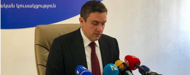 Armenian opposition MP Artur Ghazinyan resigns Armenian opposition MP Artur Ghazinyan resigns