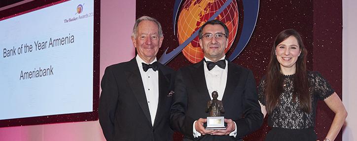 Ameriabank recognized by The Banker as the best bank in Armenia in 2015 Ameriabank recognized by The Banker as the best bank in Armenia in 2015