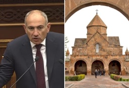 Более 50% опрошенных жителей в Армении осудили участие Пашиняна в литургиях, более 77% поддерживают ААЦ – соцопрос 